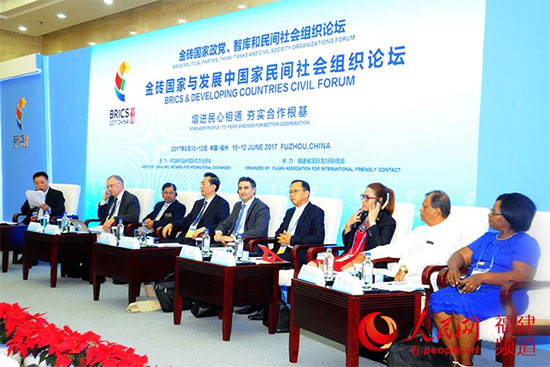 金砖国家与发展中国家民间社会组织论坛现场。吴隆重摄